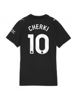 Manchester City Rayan Cherki #10 Venkovní Dres pro Dámské 2025-26 Krátký Rukáv